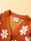 Flower Print Cardigan - CCMOM