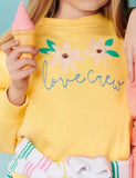 Flower Print Sweatshirt - CCMOM