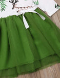Forest Green Tulle Dress - CCMOM