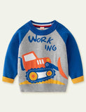 Forklift Brocade Sweater - CCMOM