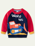 Forklift Brocade Sweater - CCMOM
