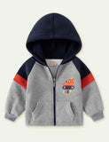Forklift Printing plus Velvet Zip Jacket - CCMOM