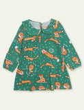 Fox Print Dress