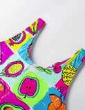 Fruit Printed Swimsuit - CCMOM