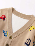 Full Printed Car Cardigan - CCMOM