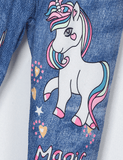 Girls' Cartoon Printed Trousers - CCMOM