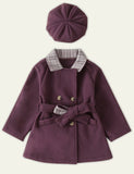 Hat Woolen Coat Suit - CCMOM