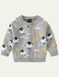 Lamb Brocade Sweater - CCMOM