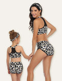 Leopard Printed Family Matching Swimsuit - CCMOM