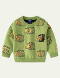 Letter Printed Sweater