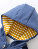 Lion Embroidery Thickening Hoodie - CCMOM