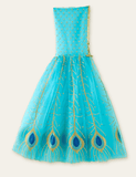 Peacock Printings Holiday Cape - CCMOM