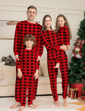 Plaid Printed Family Matching Pajamas - CCMOM
