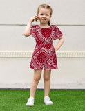 Printed Family Matching Overalls - CCMOM