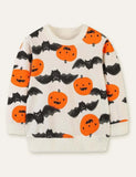 Pumpkin Printed Sweatshirt