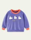 Rabbit Printed Sweatshirt