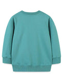 Rainbow Appliqu¨¦ Long-Sleeved Sweater - CCMOM