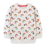 Rainbow Full Printed Sweater - CCMOM