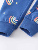 Rainbow Printing Sweatpants - CCMOM