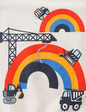 Rainbow Printing Sweatshirt - CCMOM
