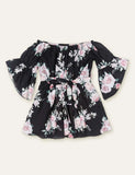 Rose Printed Family Matching Dress - CCMOM