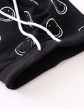 Smiley Printed Sweatpants - CCMOM