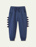 Solid Color Cartoon Loose Casual Pants - CCMOM