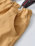 Solid Color Simple Formal Overall - CCMOM