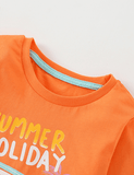 Summer Style Printed Long-Sleeved T-shirt - CCMOM