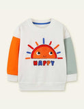 Sun Appliqu¨¦ Sweater