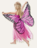 Toddler Girl Butterfly Wings Mesh Party Cape - CCMOM