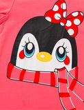 Toddler Penguin Printed Long Sleeves Shirt & Pants Pajamas Set - CCMOM
