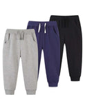 Toddler Solid Color Casual Sports Pants - CCMOM