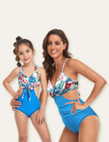 Travel Printed Family Matching Swimsuit - CCMOM