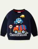 Truck Print Sweatshirt