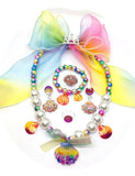 Undersea Mermaid Shell Necklace Accessories Set - CCMOM
