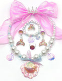 Undersea Mermaid Shell Necklace Accessories Set - CCMOM
