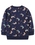 Unicorn Printed Sweatshirt - CCMOM