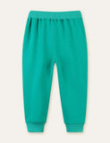 Unisex Car Appliqu¨¦ Embroidery Sweatpants - CCMOM