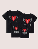 Wings Love Family Matching T-shirt